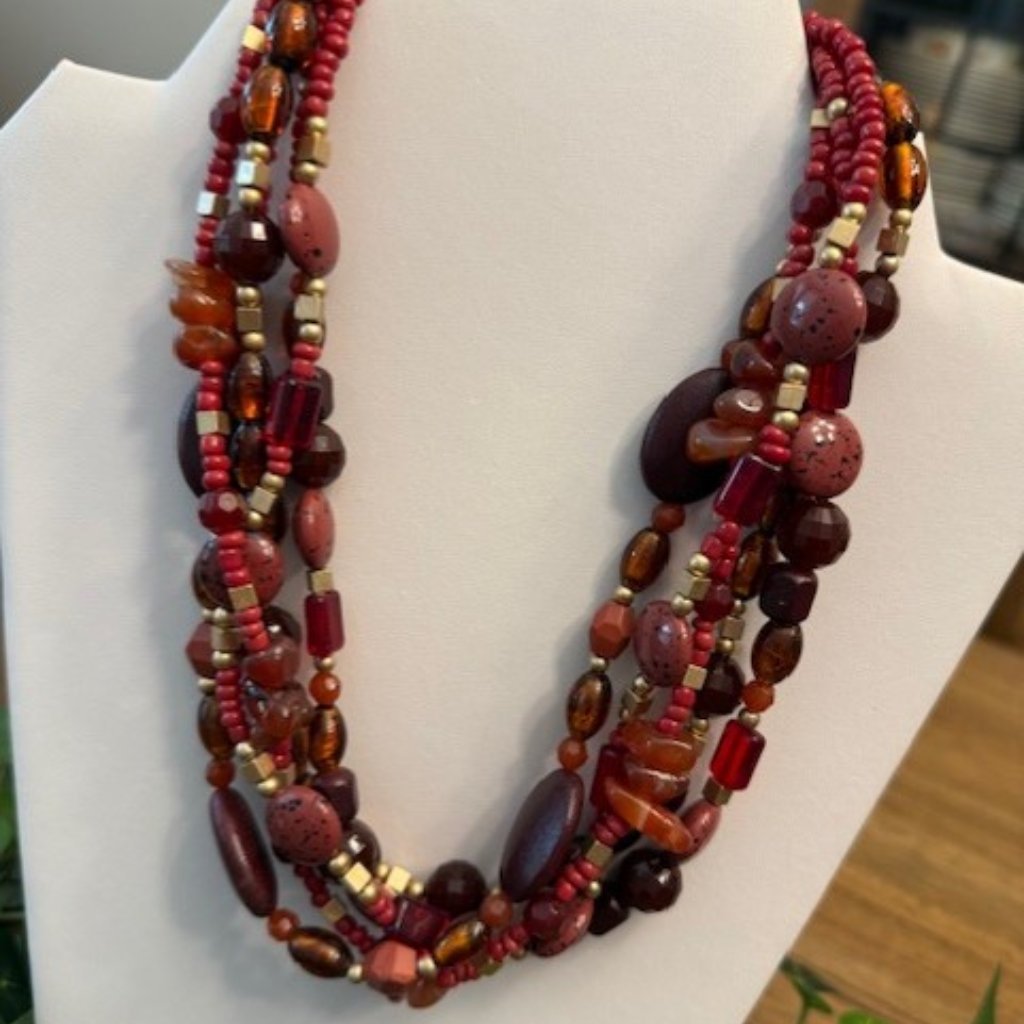Lia Sophia "Pomegranate" Retired Necklace